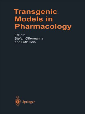 cover image of Transgenic Models in Pharmacology